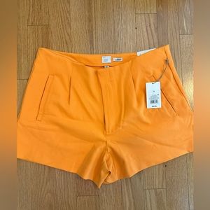 Orange/Tangerine Dress shorts. New with tags, size 14. Target